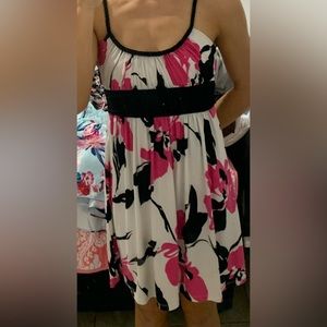 Multi color midi dress